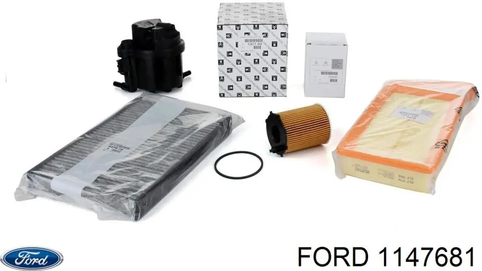 Filtro de aire Ford Fiesta JH, JD