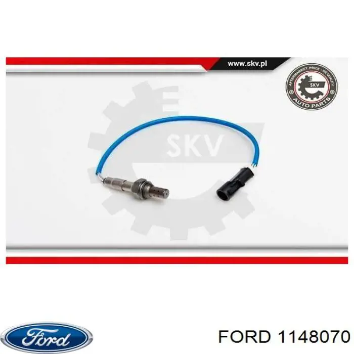 Sonda lambda de oxígeno posterior al catalizador 1148070 Ford