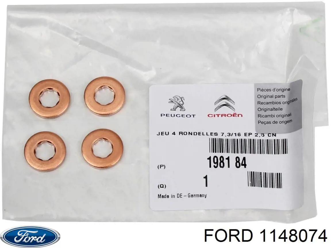 Comprar 1148074 Ford Junta de inyectores