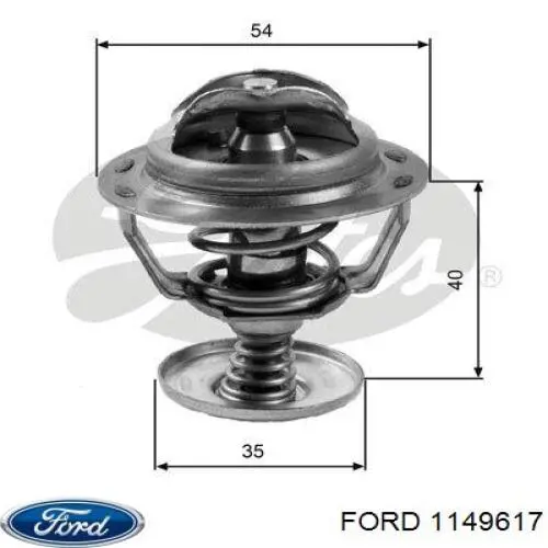 Comprar 1149617 Ford Caja de termostato