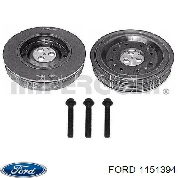 1151394 Ford polea, cigüeñal