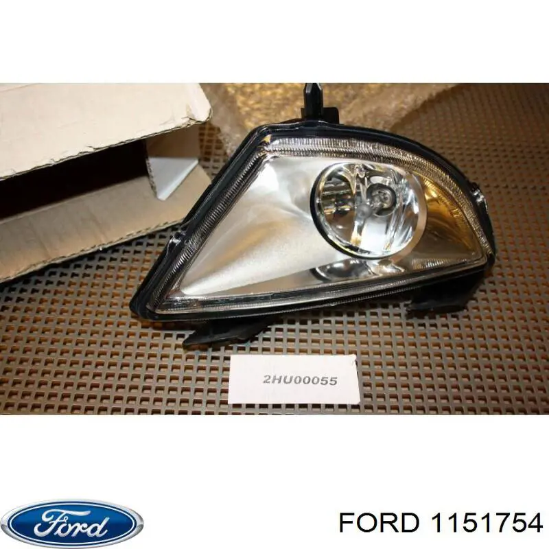 Luz antiniebla derecha para Ford Fiesta (JH, JD)