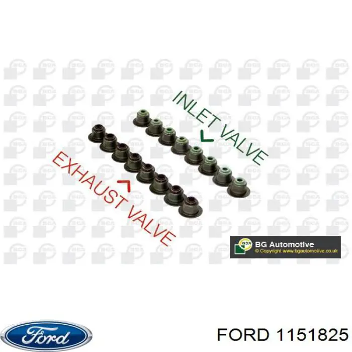 Retén de válvula de admisión 2283090 Ford