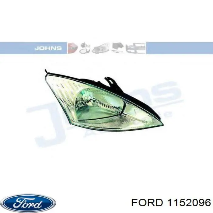 Faro derecho Ford 1152096 precio, desde 61,30 EUR