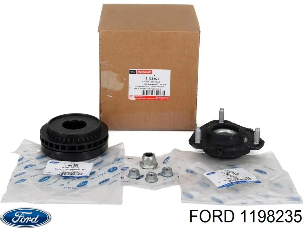 Comprar 1198235 Ford Soporte del amortiguador delantero