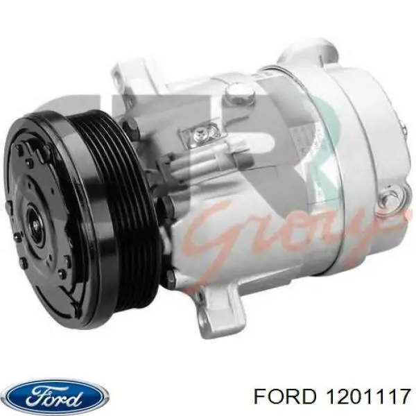 1201117 Ford junta, tubo de escape silenciador