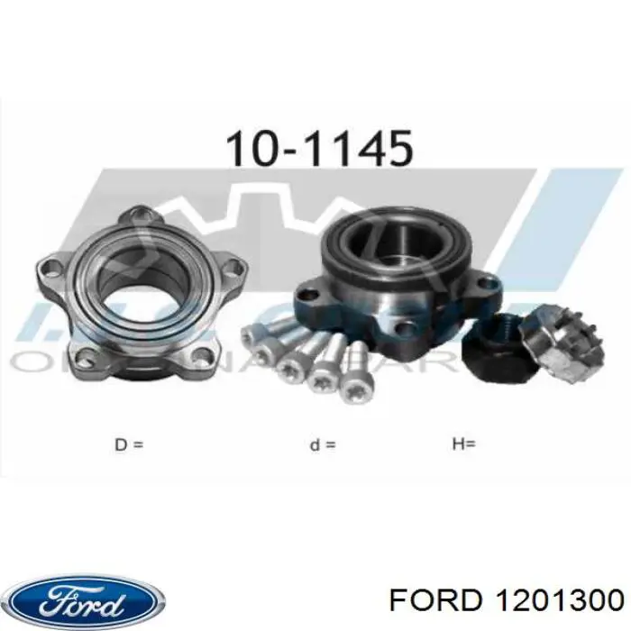 Cojinete de rueda delantero 1201300 Ford