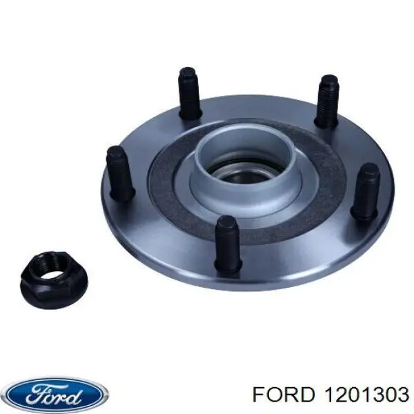 Cubo de rueda trasero 1201303 Ford