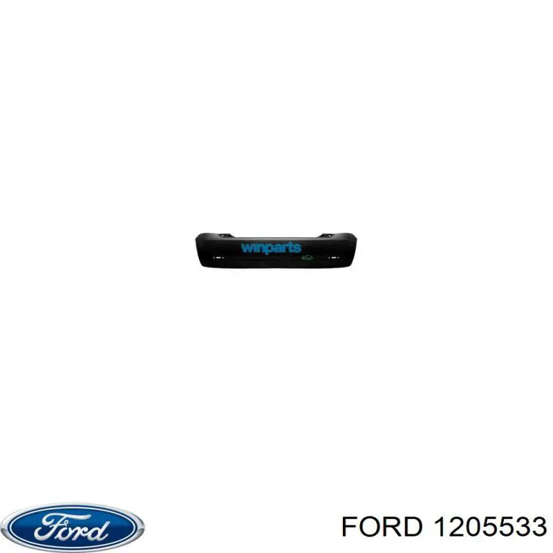 Paragolpes trasero Pacol MERSP039L