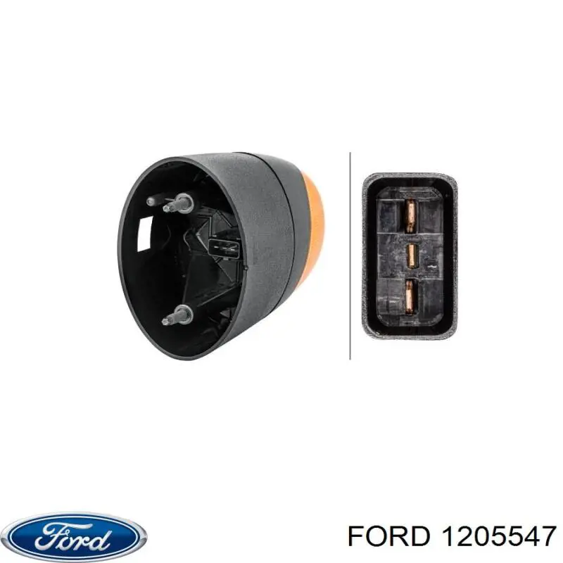 Luz intermitente de guardabarros izquierdo Ford 1205547 precio, desde 24,85 EUR