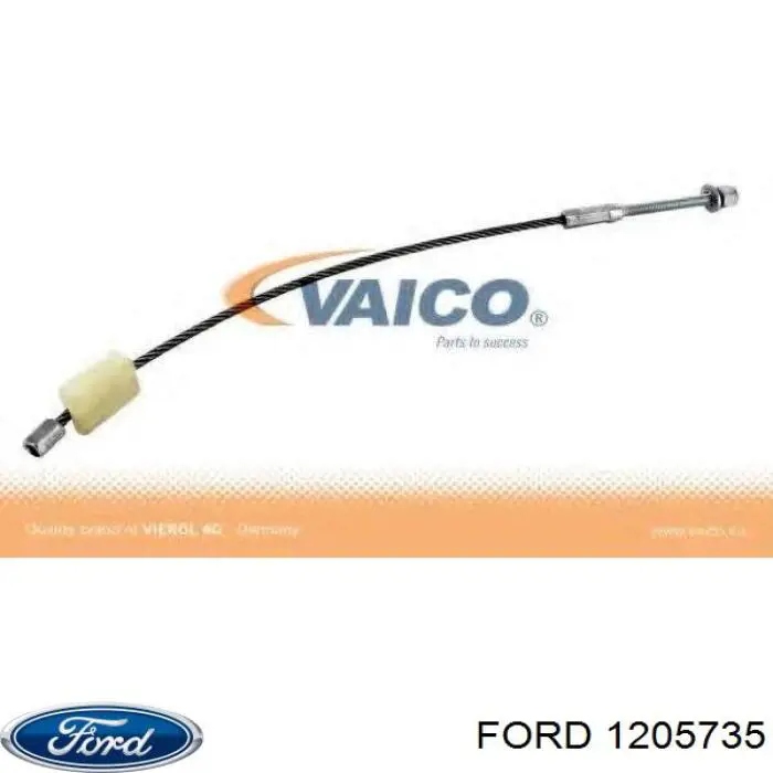 Cable del freno de estacionamiento delantero Ford 1205735 precio, desde 6,40 EUR