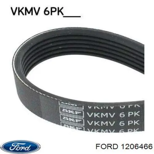 Correa de transmisión trapezoidal Ford 1206466 precio, desde 20,07 EUR