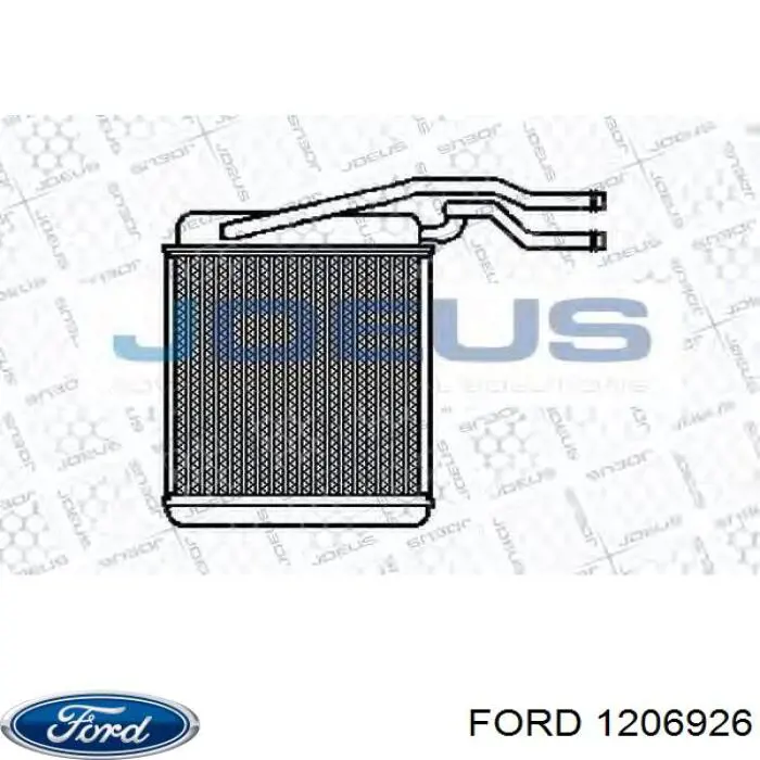 1206926 Ford radiador de calefacción