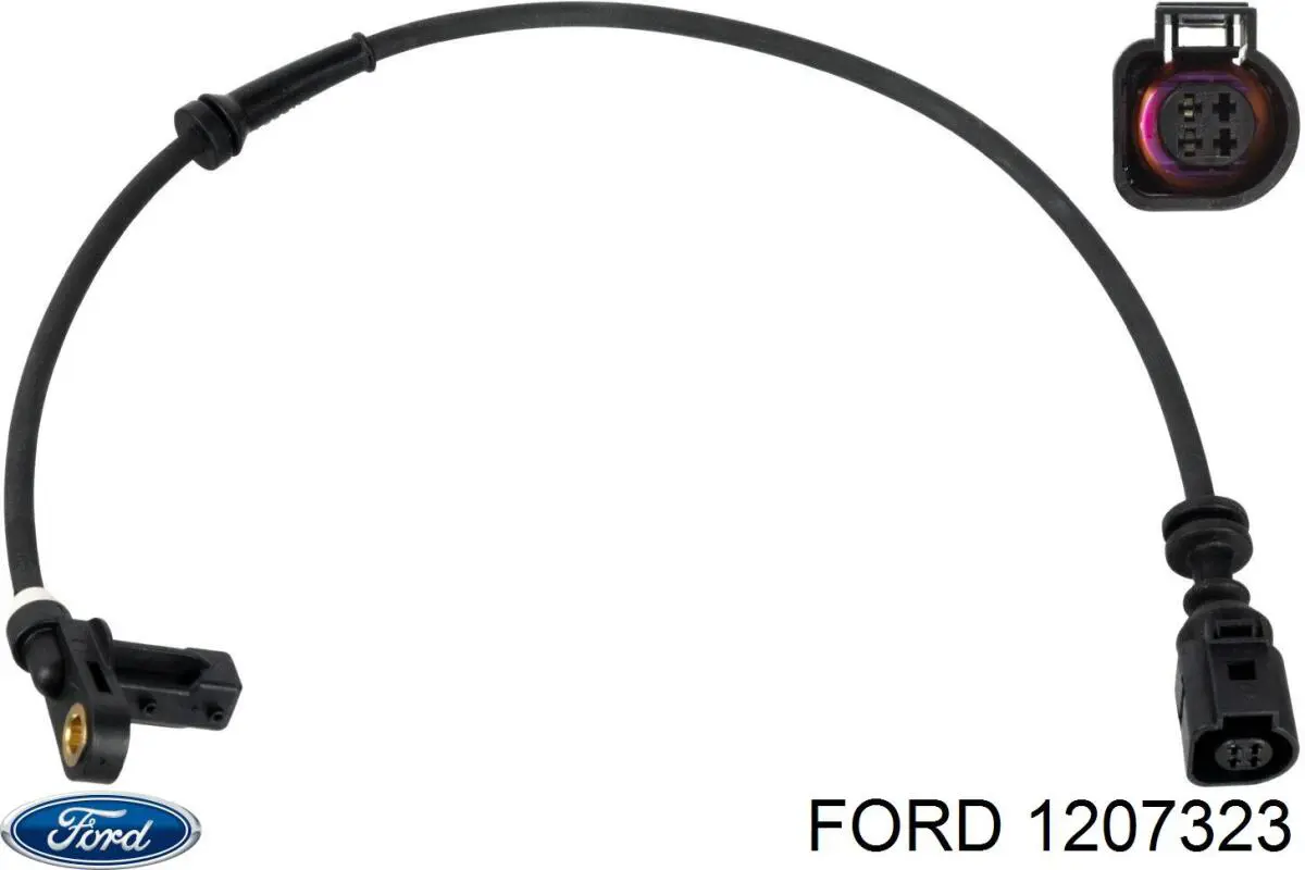 Comprar 1207323 Ford Sensor revoluciones de la rueda, delantero