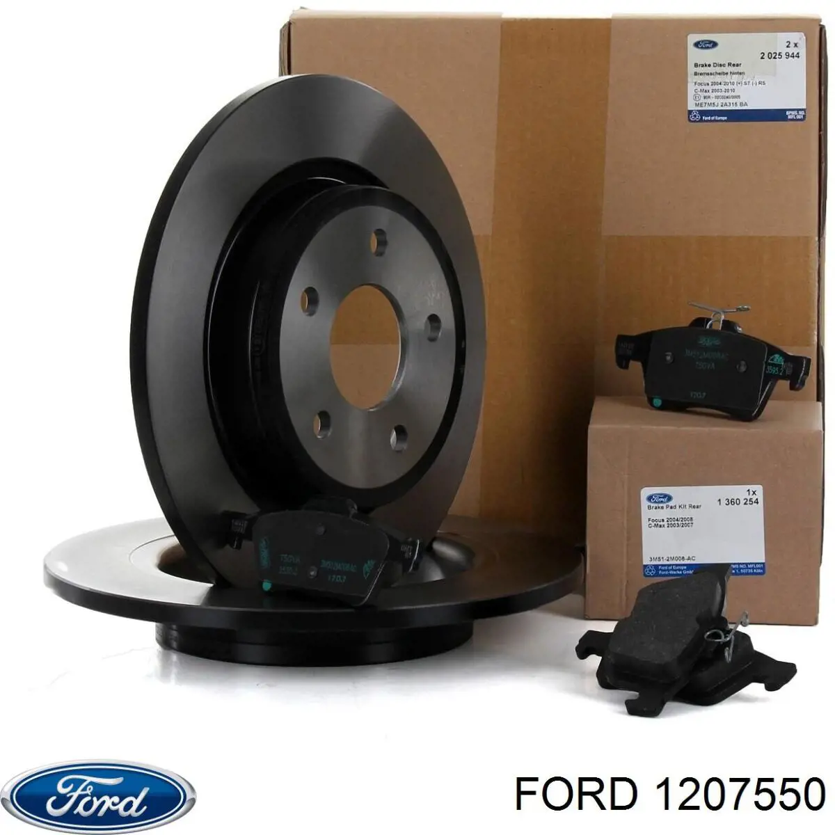 Reflector trasero izquierdo del parachoques Ford 1207550 precio, desde 31,94 EUR