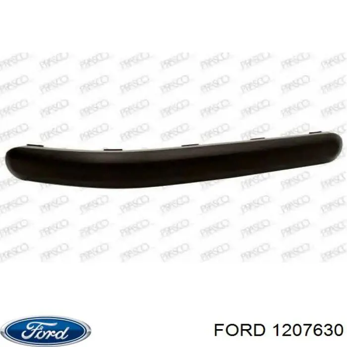 1207630 Ford moldura de parachoques trasero izquierdo