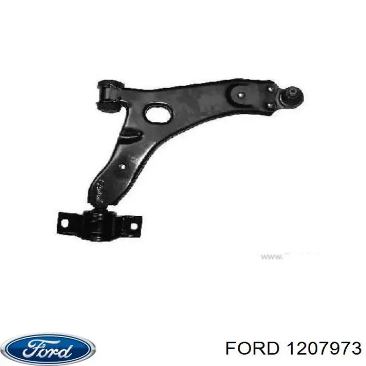 1207973 Ford barra oscilante, suspensión de ruedas delantera, inferior derecha