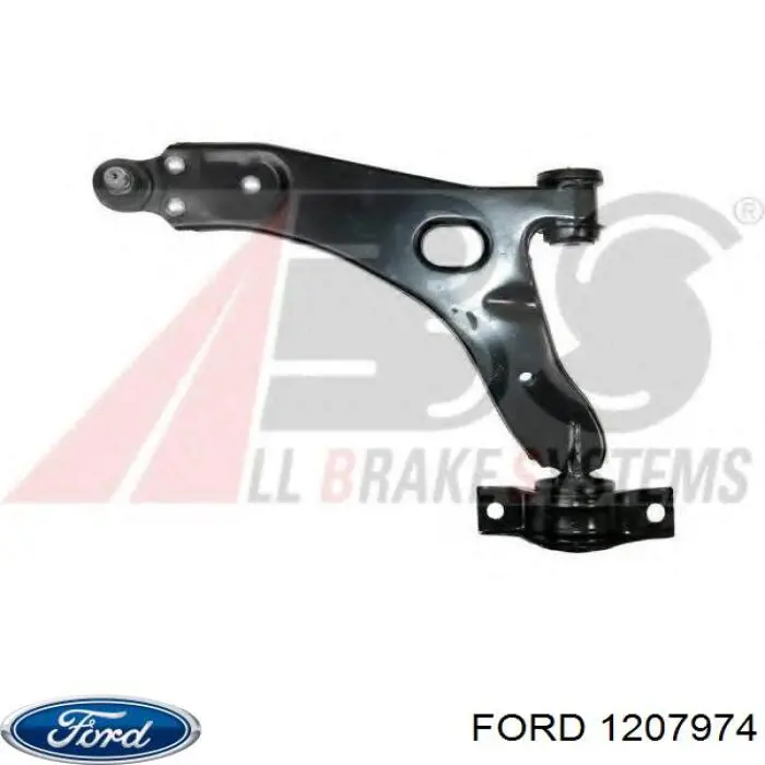 Brazo inferior izquierdo de la suspensión delantera Ford 1207974 precio, desde 47,92 EUR