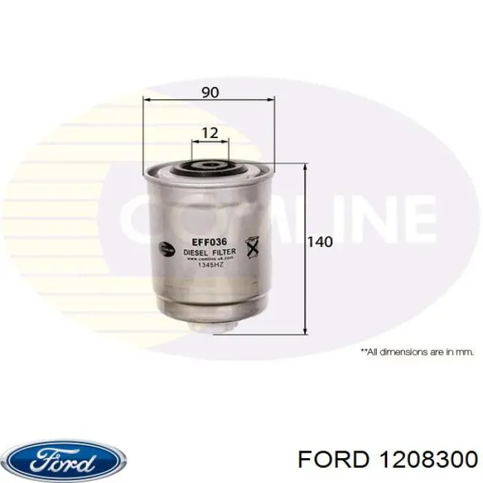 Filtro de combustible 1208300 Ford
