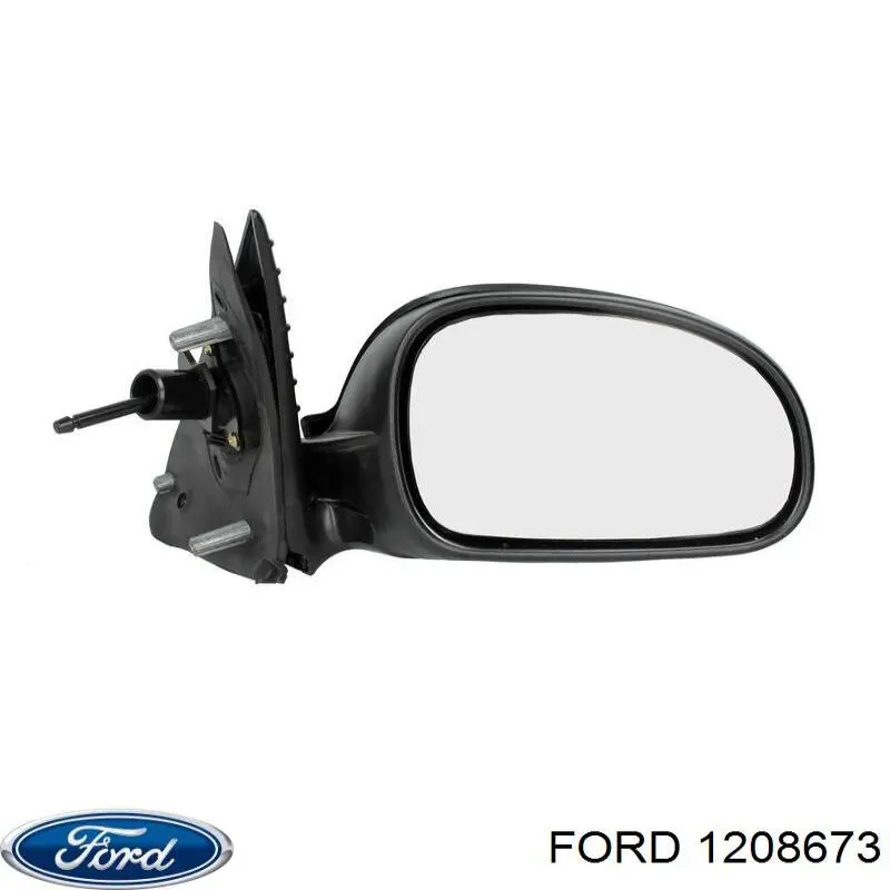 Guardabarros interior, aleta trasera, derecho para Ford Fusion (JU)