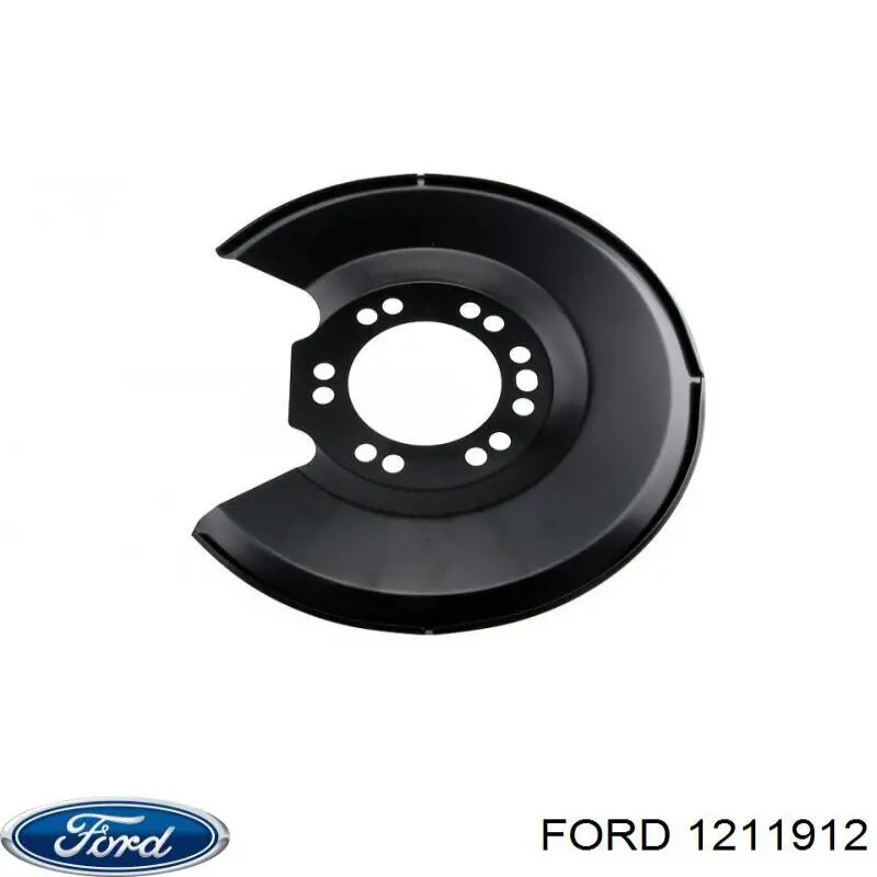 Chapa protectora contra salpicaduras, disco de freno trasero Ford Mondeo 3 (BWY)