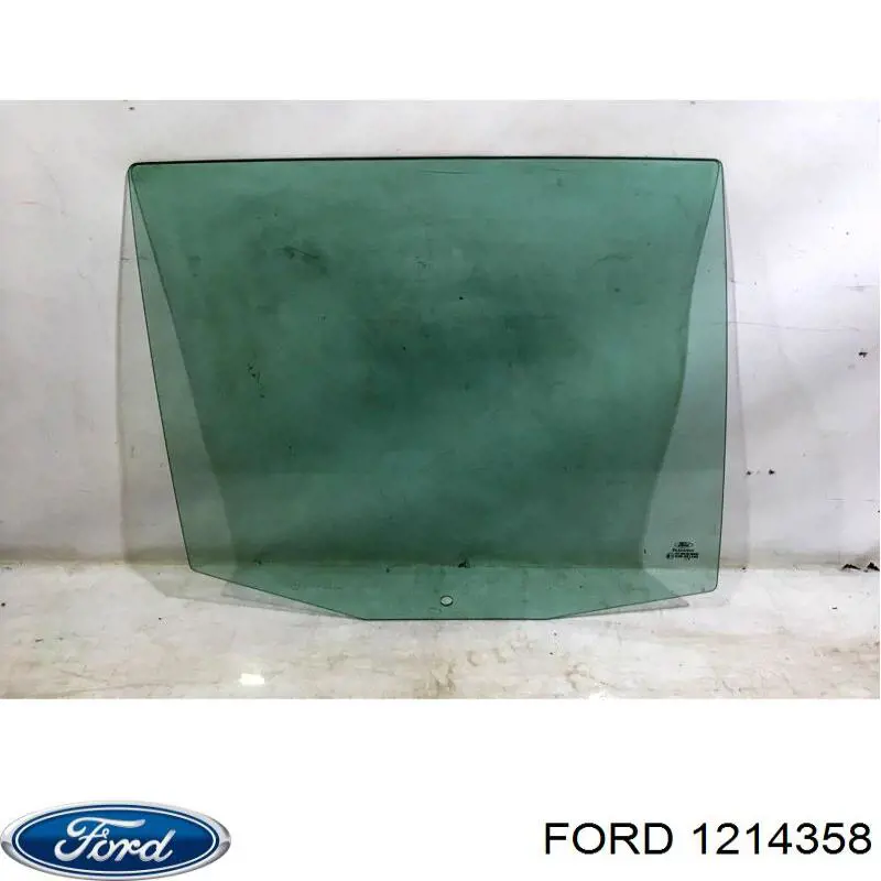 1214358 Ford luna de puerta trasera derecha