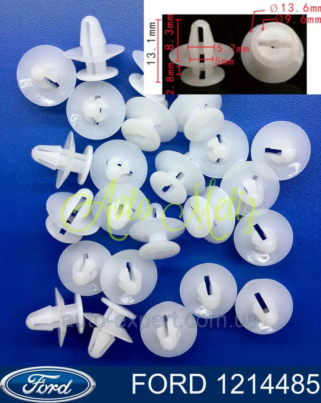 Comprar 1214485 Ford Clip de fijación de revestimiento de puerta