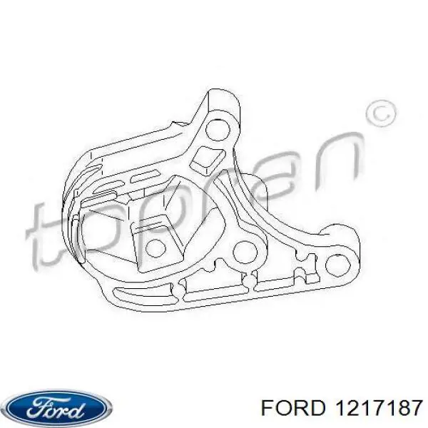 Soportes de motor trasero Ford 1217187 precio, desde 34,58 EUR