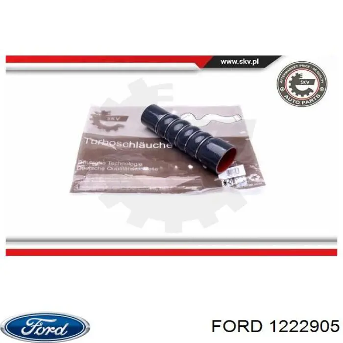 1202778 Ford tubo flexible de aire de sobrealimentación izquierdo
