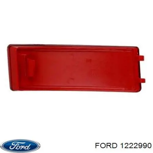 1222990 Ford reflector, parachoques trasero, derecho