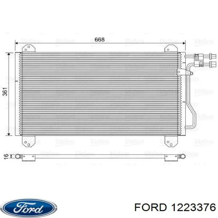 Comprar AV6N19C734AA Ford Sensor de la temperatura interior
