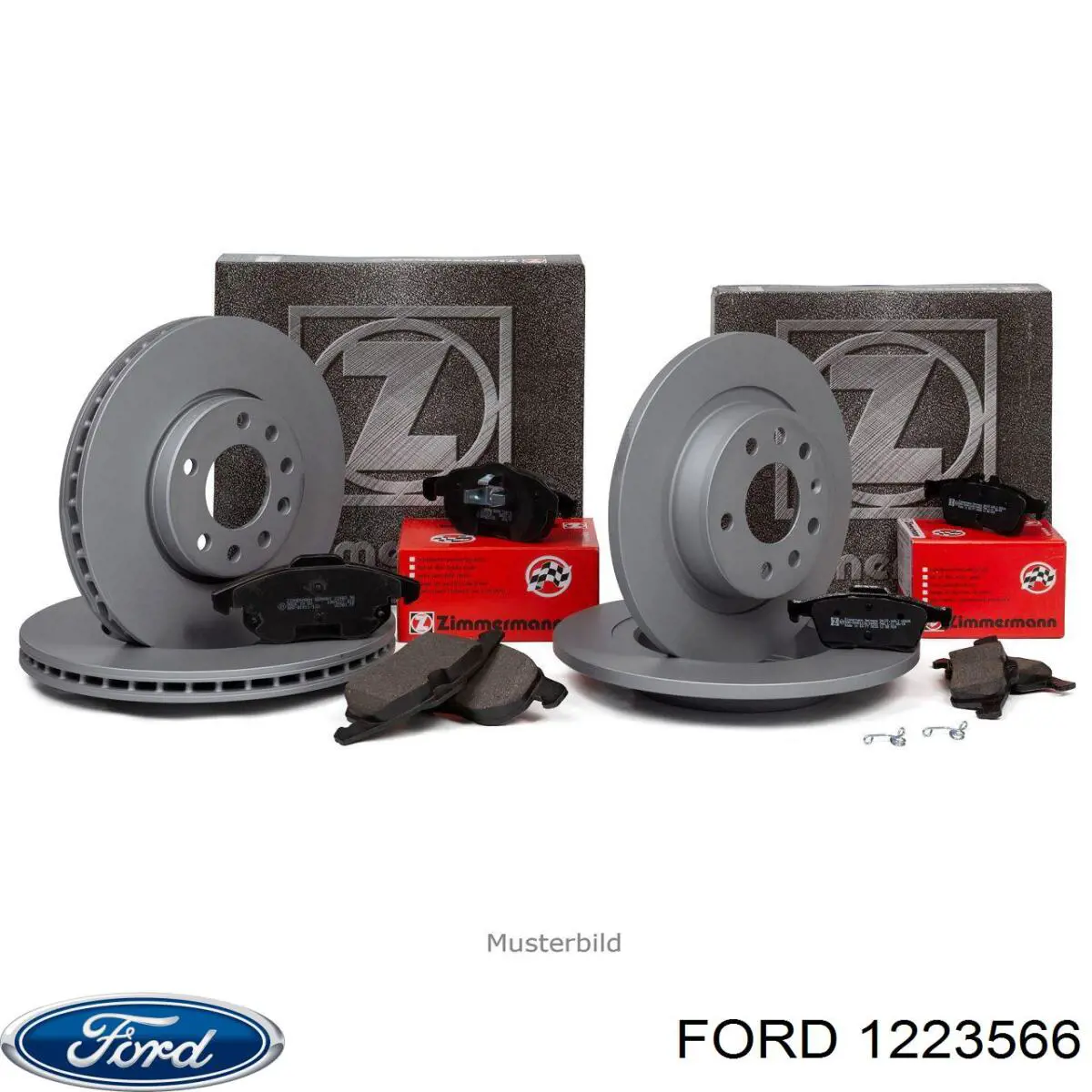 Disco de freno trasero Volvo V40 525, 526