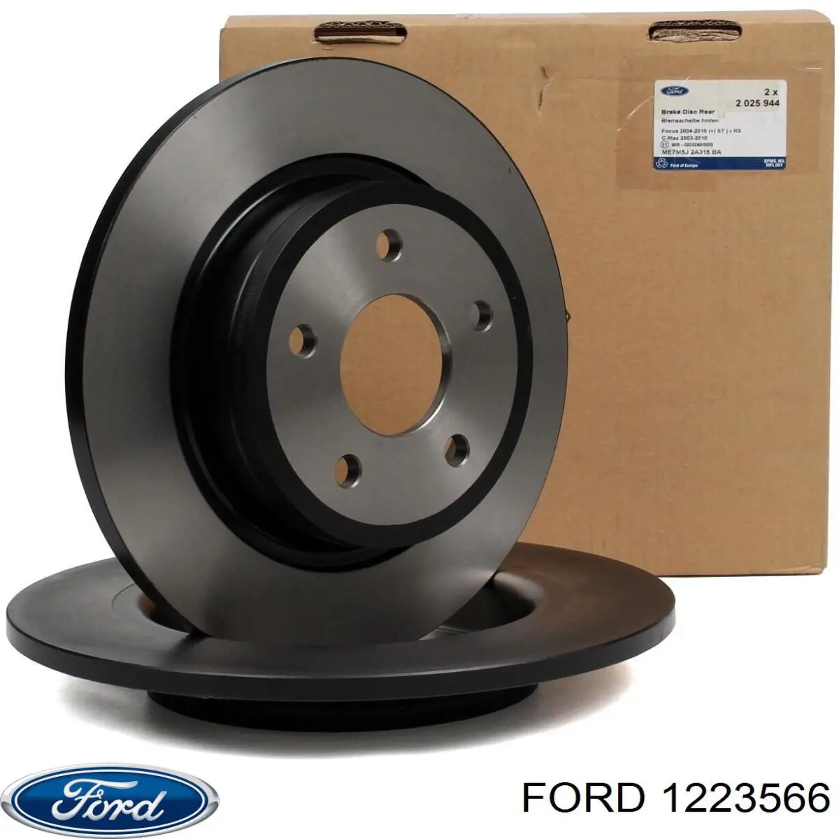 Disco de freno trasero Volvo V40 525, 526