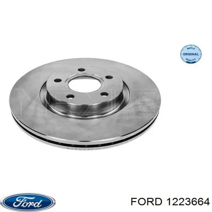 Freno de disco delantero Volvo V40 525, 526