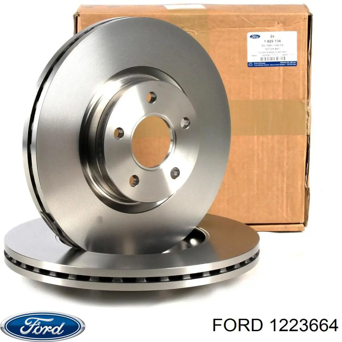 Freno de disco delantero Volvo V40 525, 526