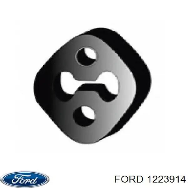 Soporte, silenciador Ford Fiesta JH, JD