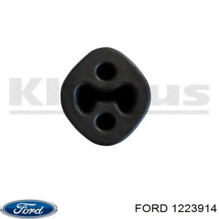 Soporte, silenciador Ford Fiesta JH, JD