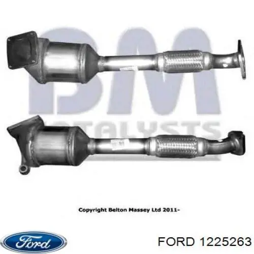 1671980 Ford Catalizador de gasolina y diésel