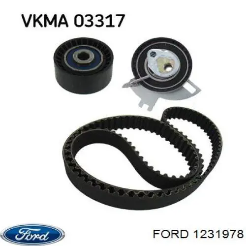 Polea correa distribución Ford 1231978 precio, desde 14,97 EUR