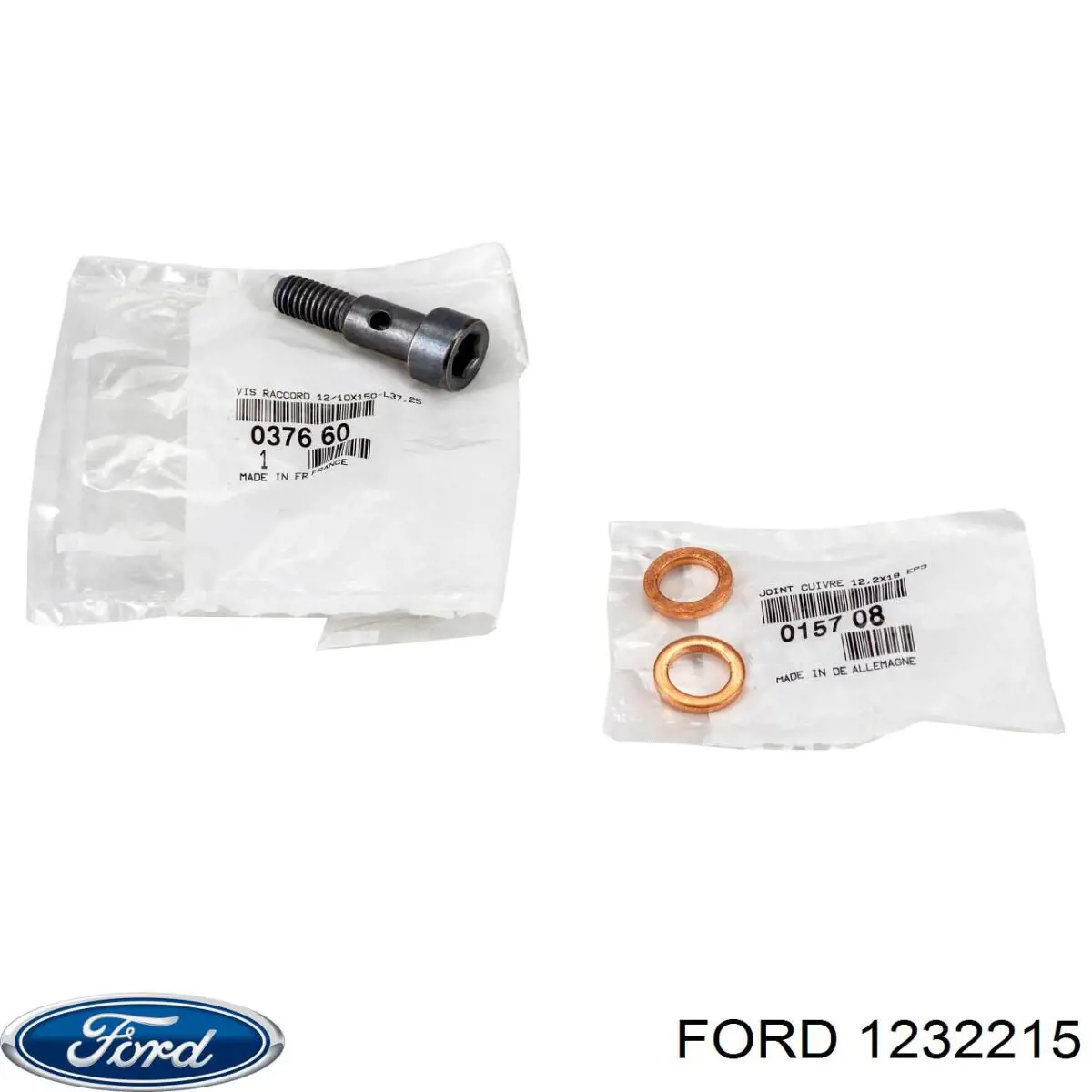 Comprar 1232215 Ford Junta de la manguera de alimentación de aceite al turbocompresor