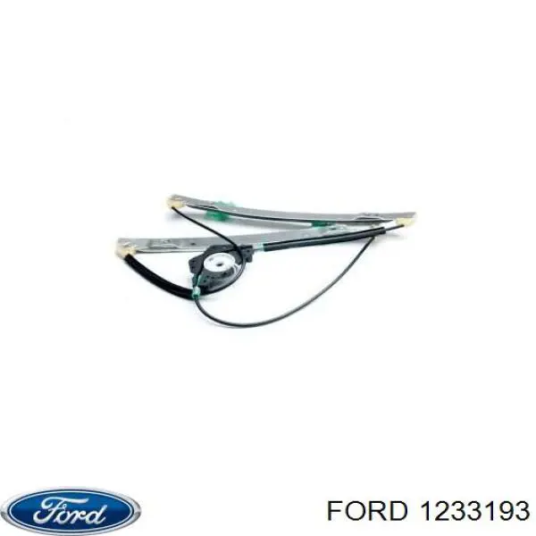 Mecanismo de elevalunas de la puerta trasera izquierda Ford 1233193 precio, desde 47,76 EUR