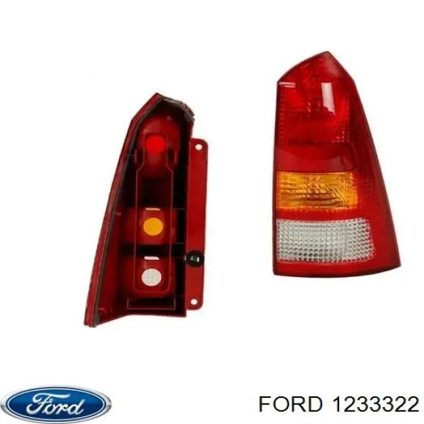 1233322 Ford piloto posterior derecho