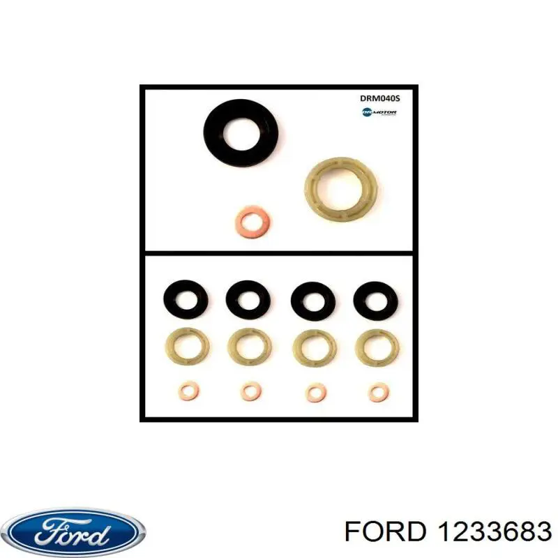1233683 Ford junta de inyectores