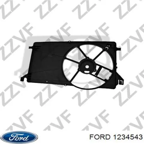 Ventilador (rodete +motor) refrigeración del motor con electromotor completo para Ford Focus (DA)