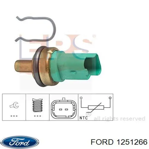 Junta de la carcasa del termostato Ford 1251266 precio, desde 1,57 EUR