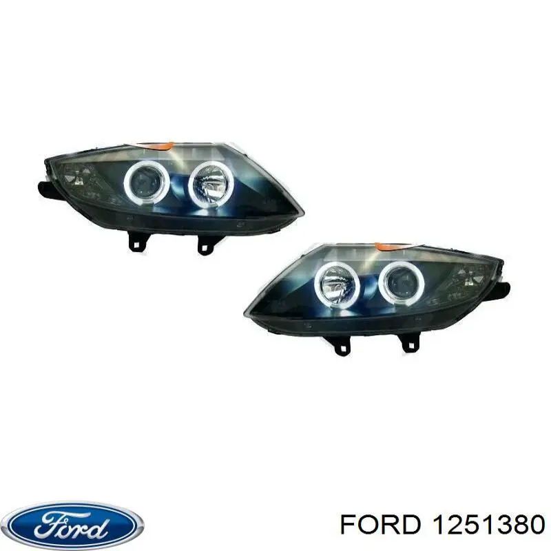 1251380 Ford parachoques trasero