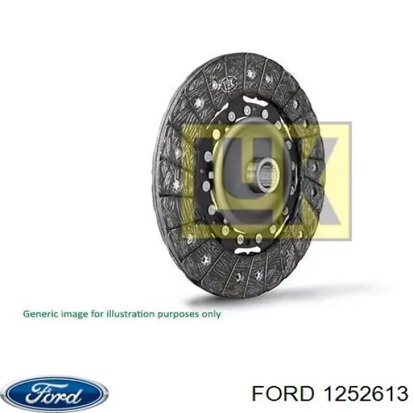 1252613 Ford disco de embrague