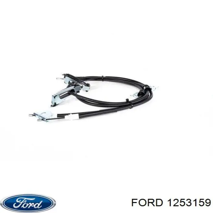 Cable de freno de mano trasero derecho/izquierdo 1253159 Ford