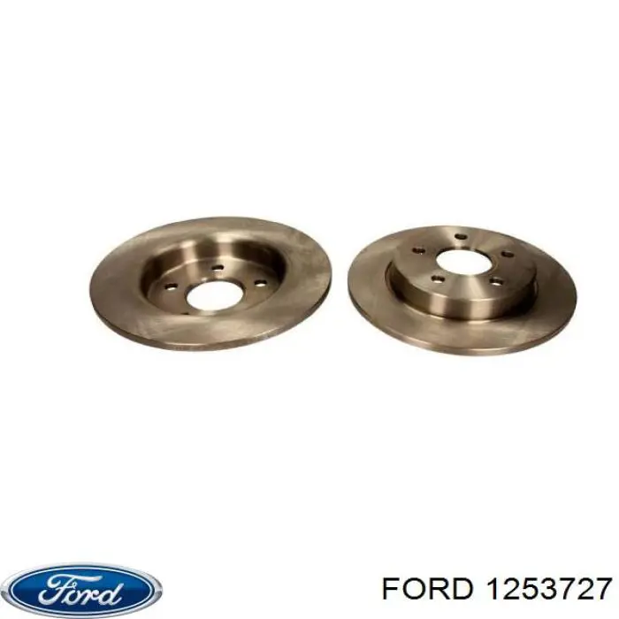 1253727 Ford disco de freno trasero
