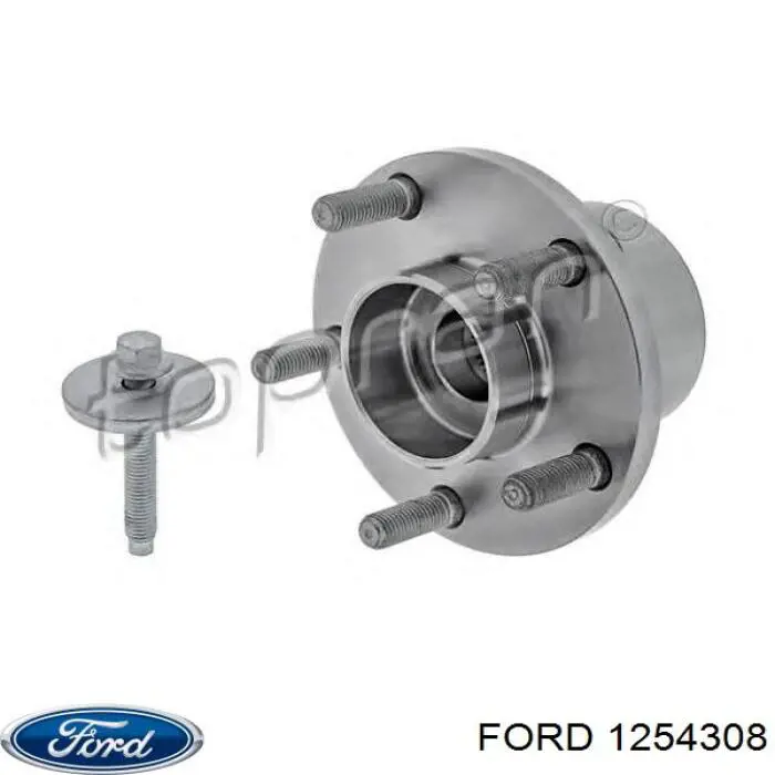 1254308 Ford cubo de rueda delantero